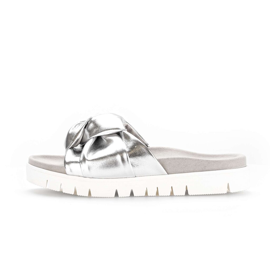 Pius Gabor Pantolette silber