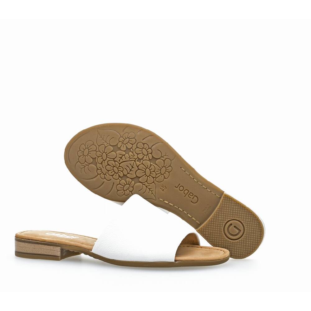 Pius Gabor Pantolette Weiß