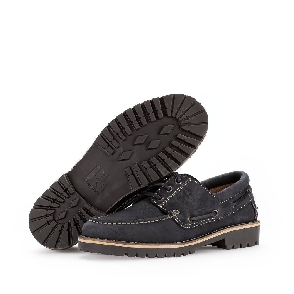 Pius Gabor Pius Gabor Mokassin Blau