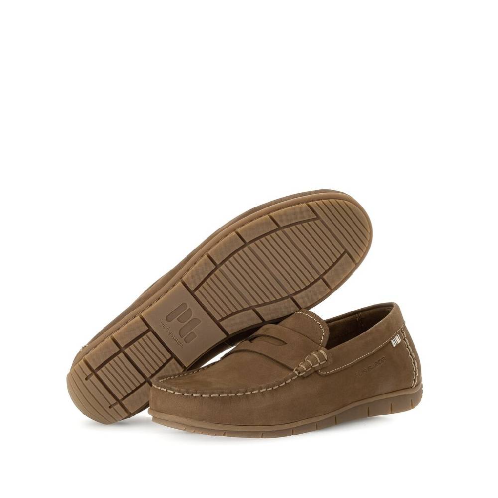 Pius Gabor Pius Gabor Mokassin Braun