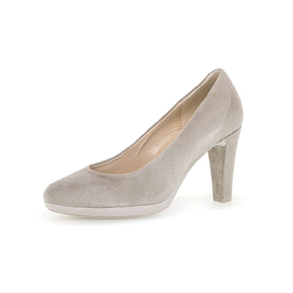Pius Gabor Plateau Pumps Beige