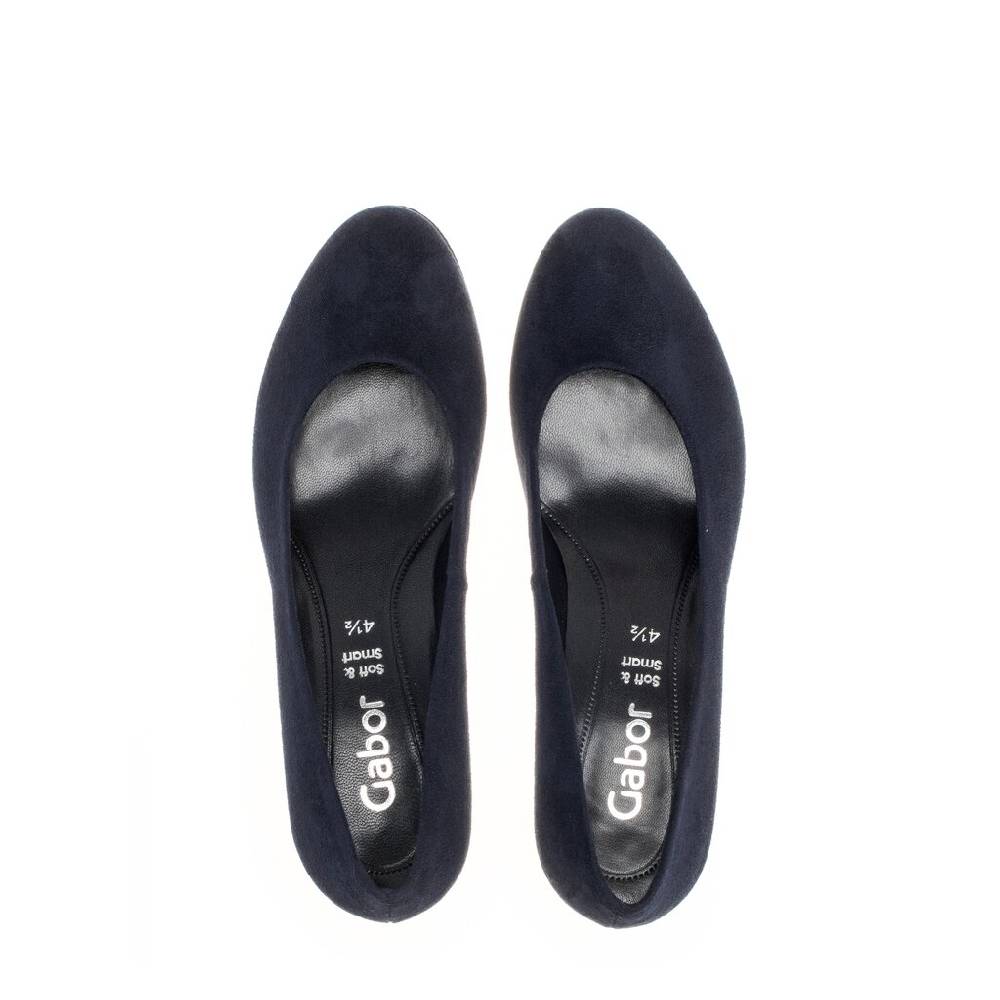 Pius Gabor Plateau Pumps Blau