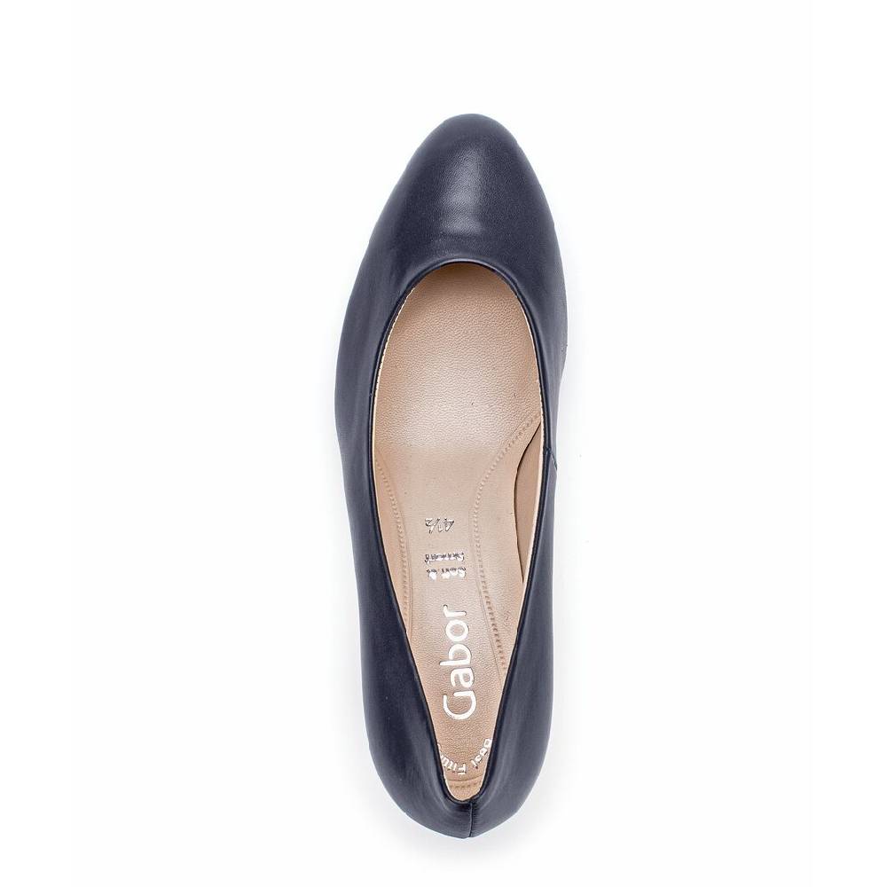 Pius Gabor Plateau Pumps Blau