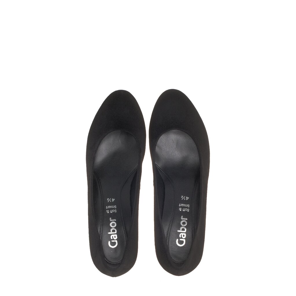 Pius Gabor Plateau Pumps Schwarz