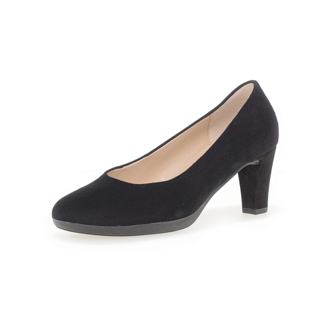 Pius Gabor Plateau Pumps Schwarz