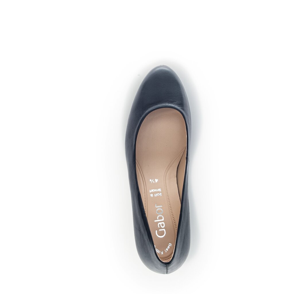 Pius Gabor Plateau Pumps Schwarz