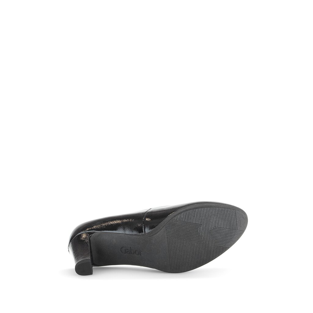 Pius Gabor Plateau Pumps Schwarz