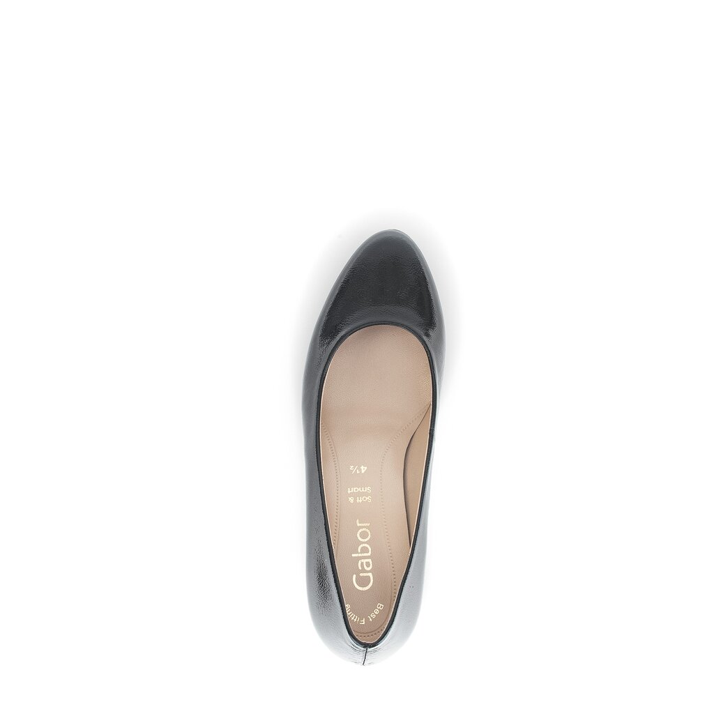 Pius Gabor Plateau Pumps Schwarz