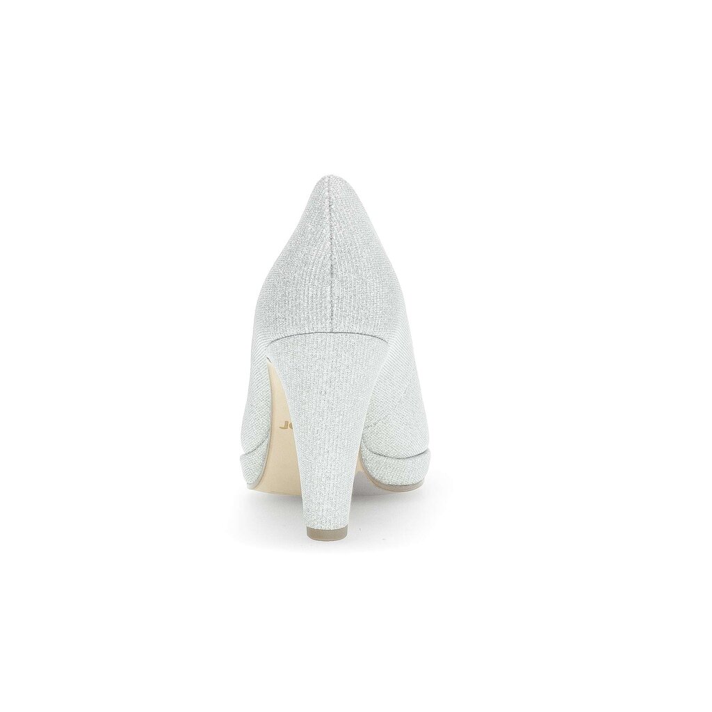 Pius Gabor Plateau Pumps Silber