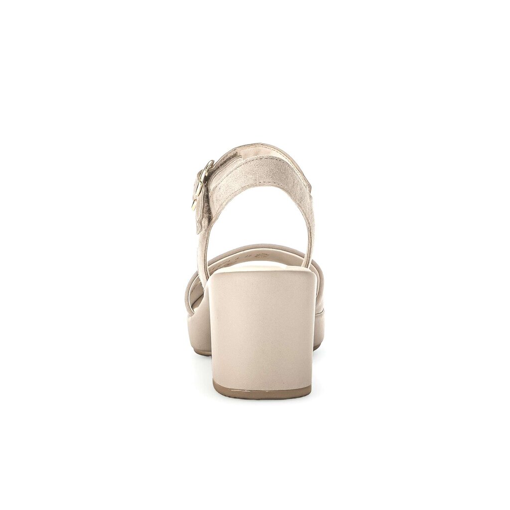 Pius Gabor Plateau Sandale Beige