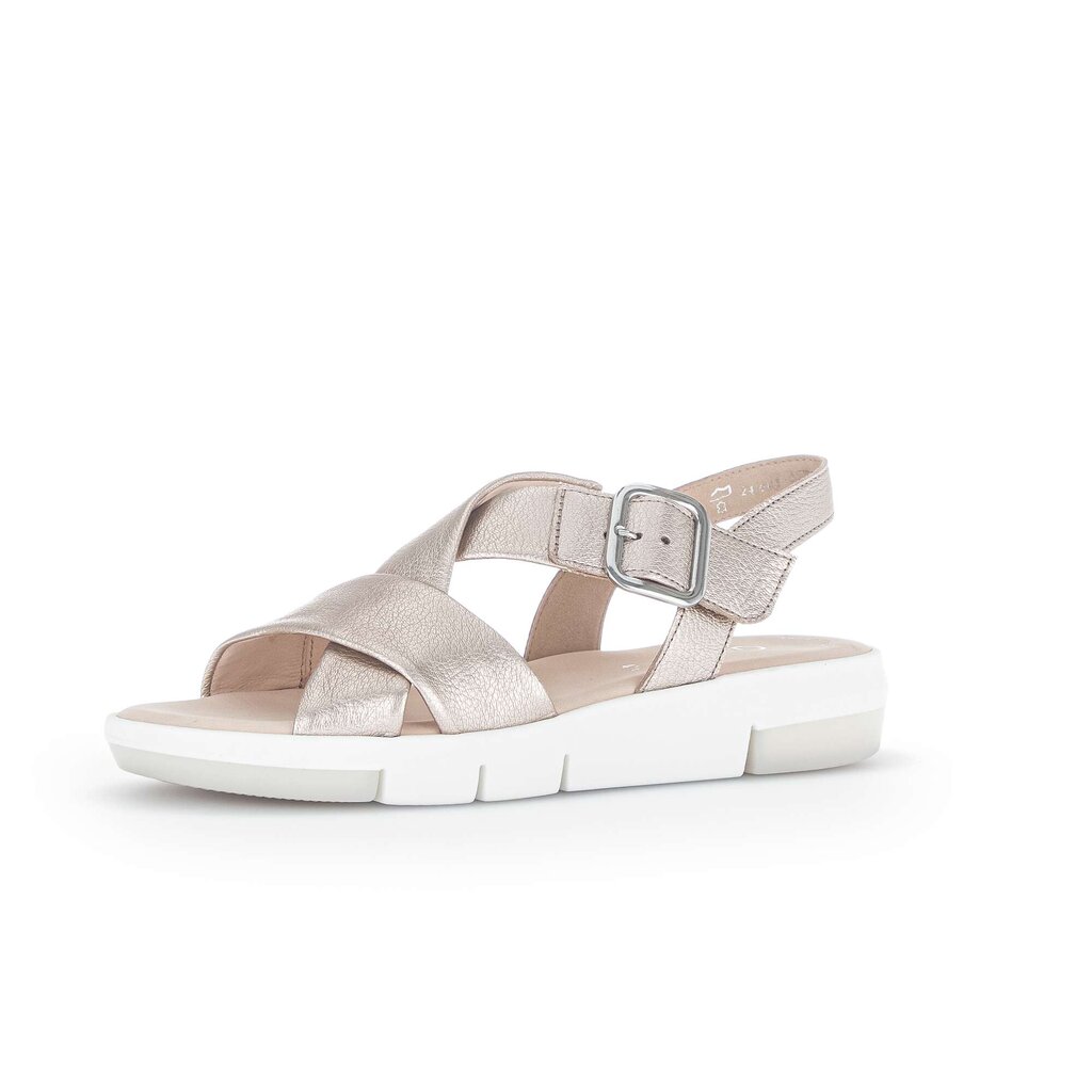 Pius Gabor Plateau Sandale Beige