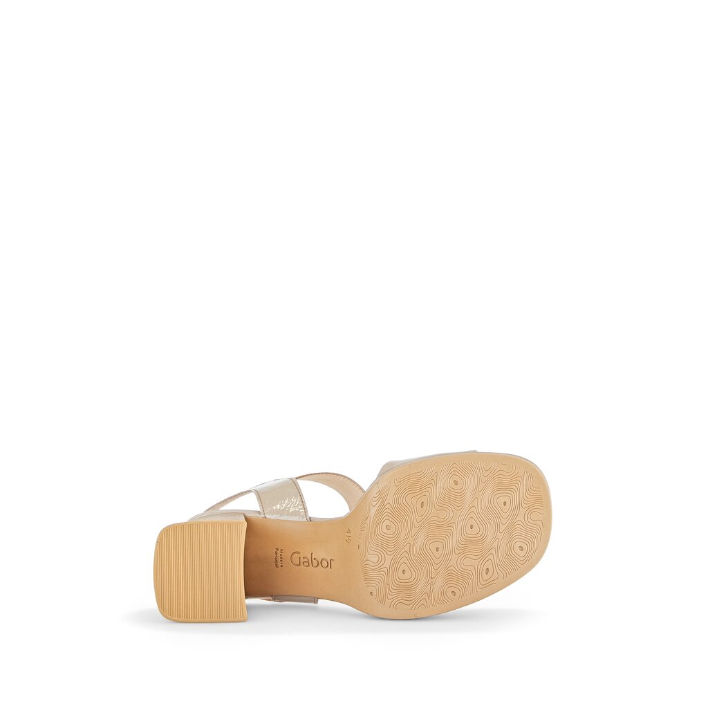 Pius Gabor Plateau Sandale Beige