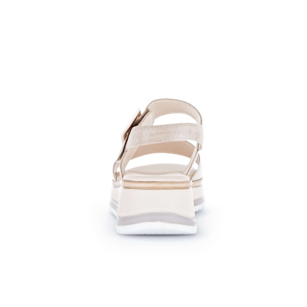 Pius Gabor Plateau Sandale Beige