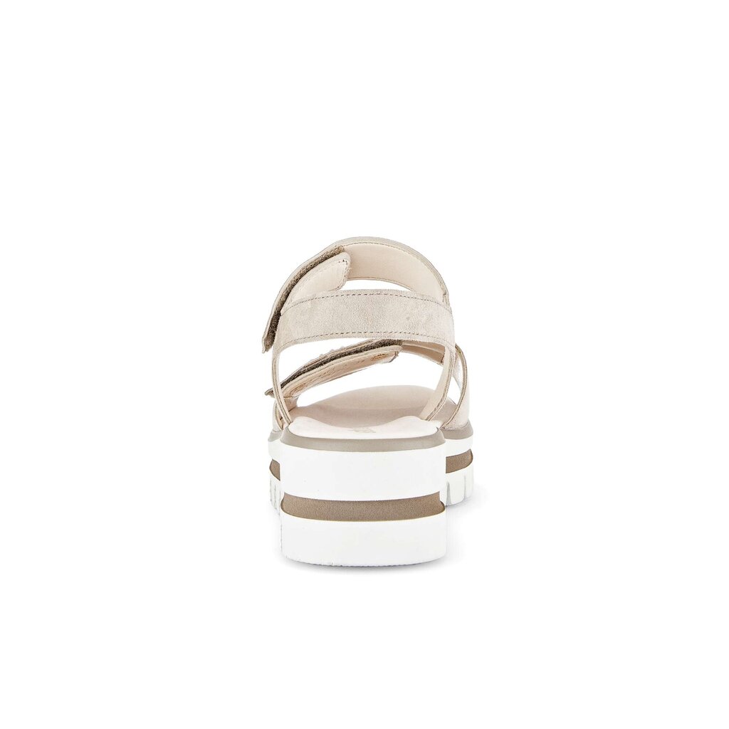 Pius Gabor Plateau Sandale Beige