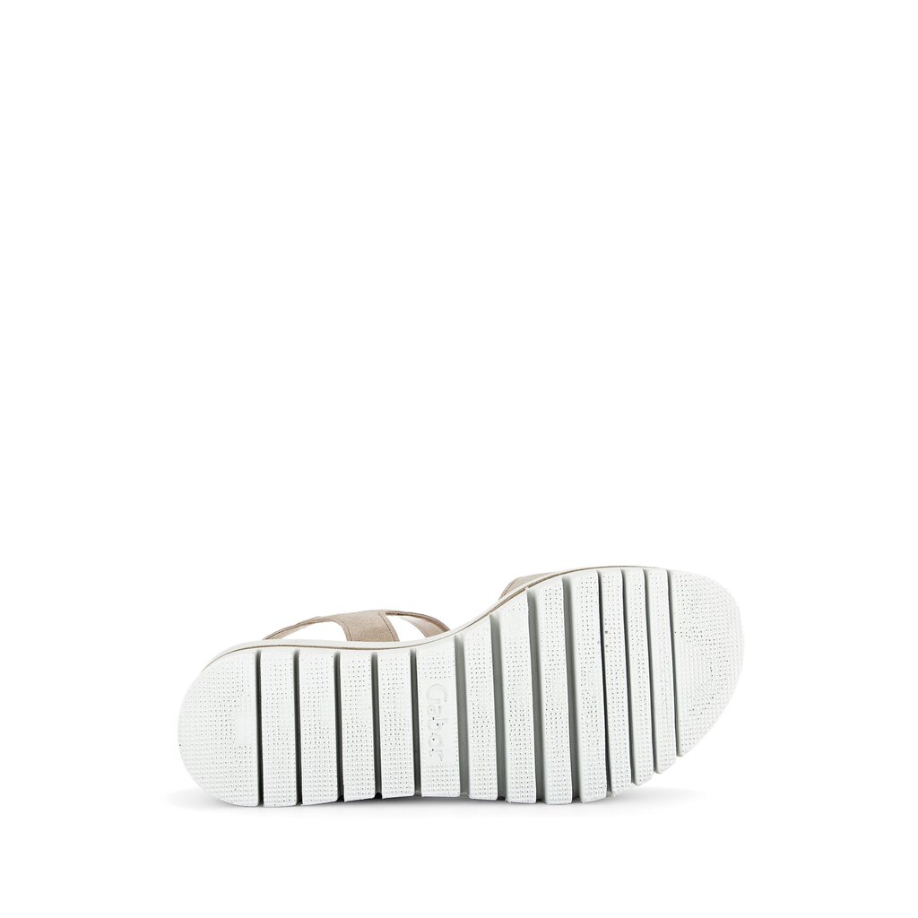 Pius Gabor Plateau Sandale Beige