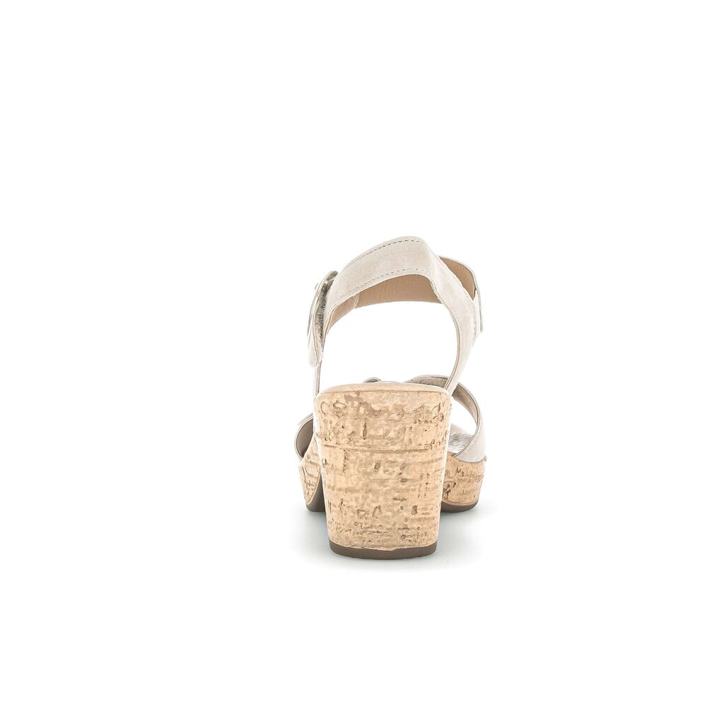 Pius Gabor Plateau Sandale Beige