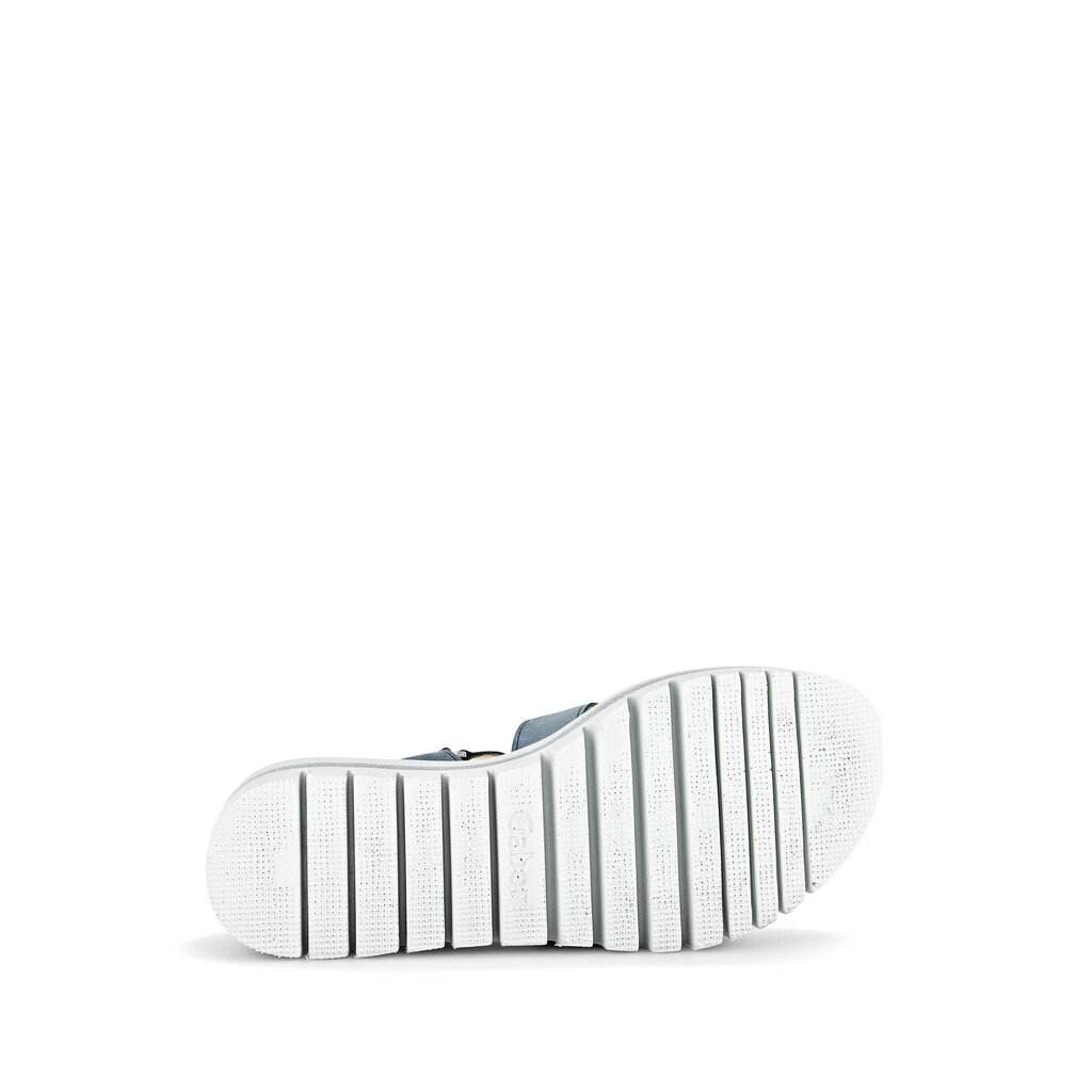 Pius Gabor Plateau Sandale Blau