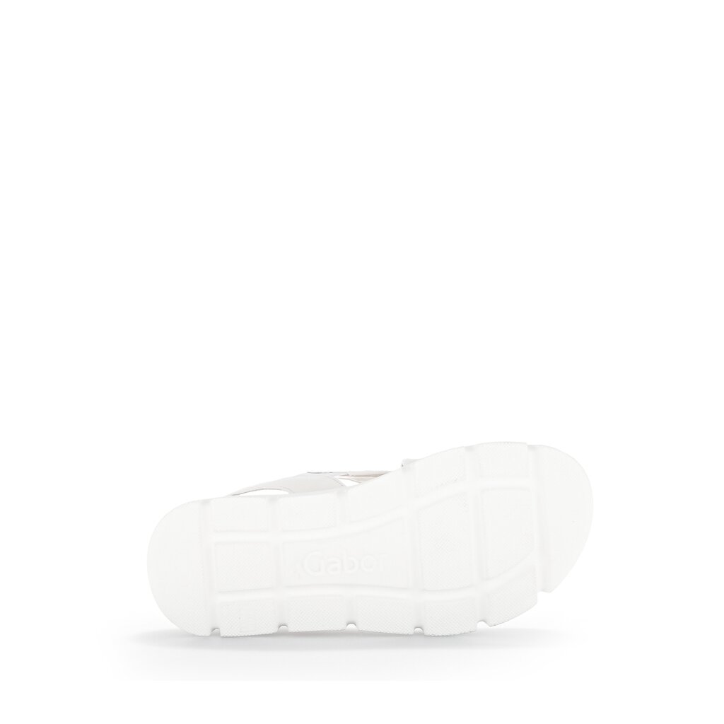 Pius Gabor Plateau Sandale Creme