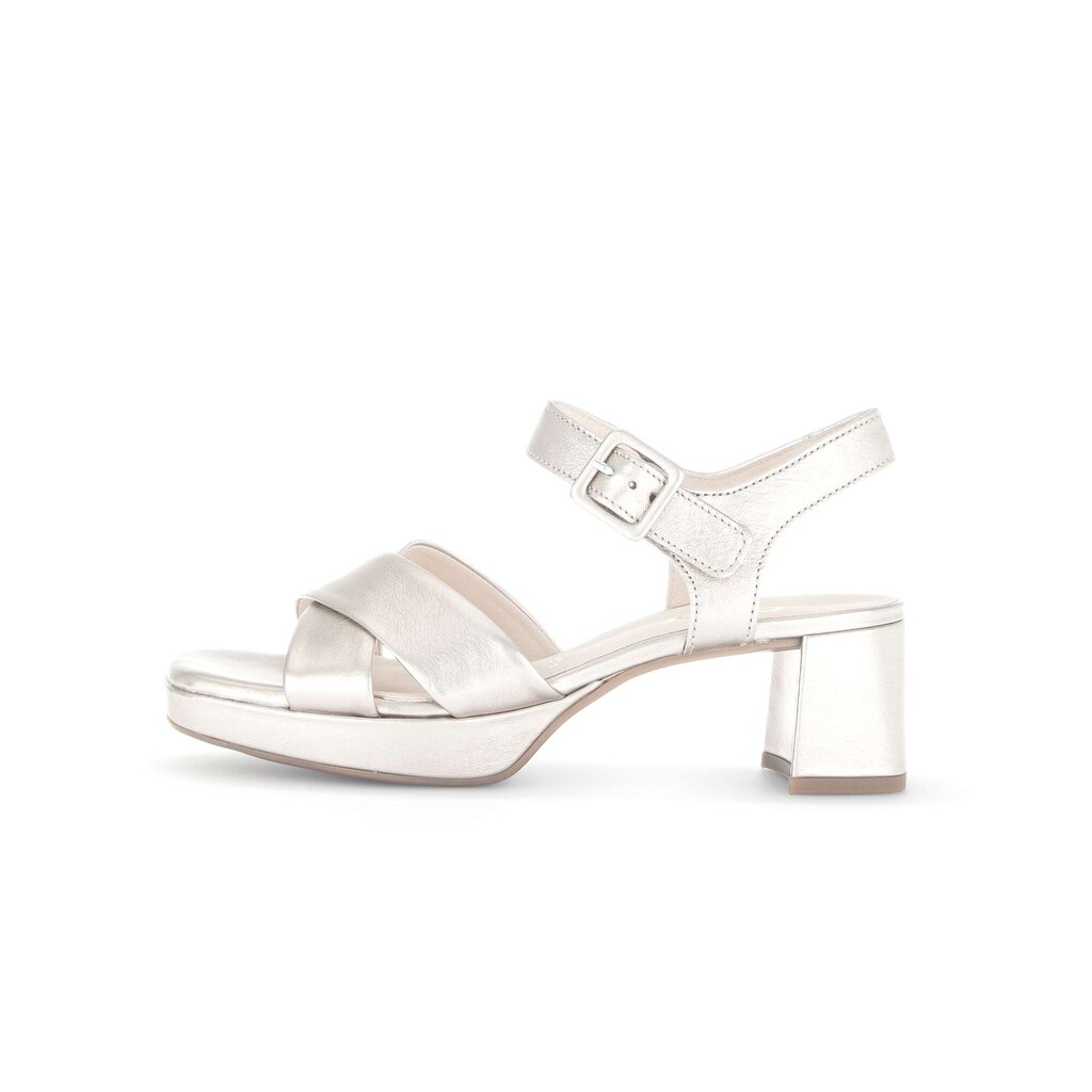 Pius Gabor Plateau Sandale gold