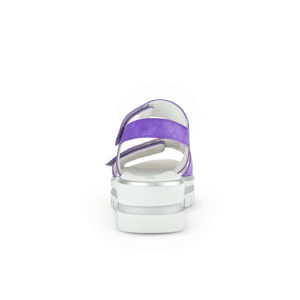 Pius Gabor Plateau Sandale Lila