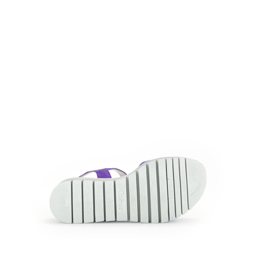 Pius Gabor Plateau Sandale Lila