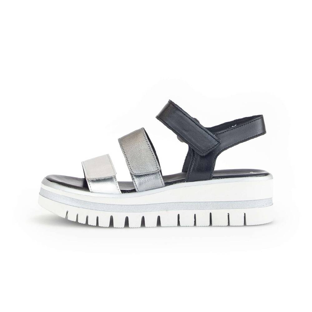 Pius Gabor Plateau Sandale multicolour