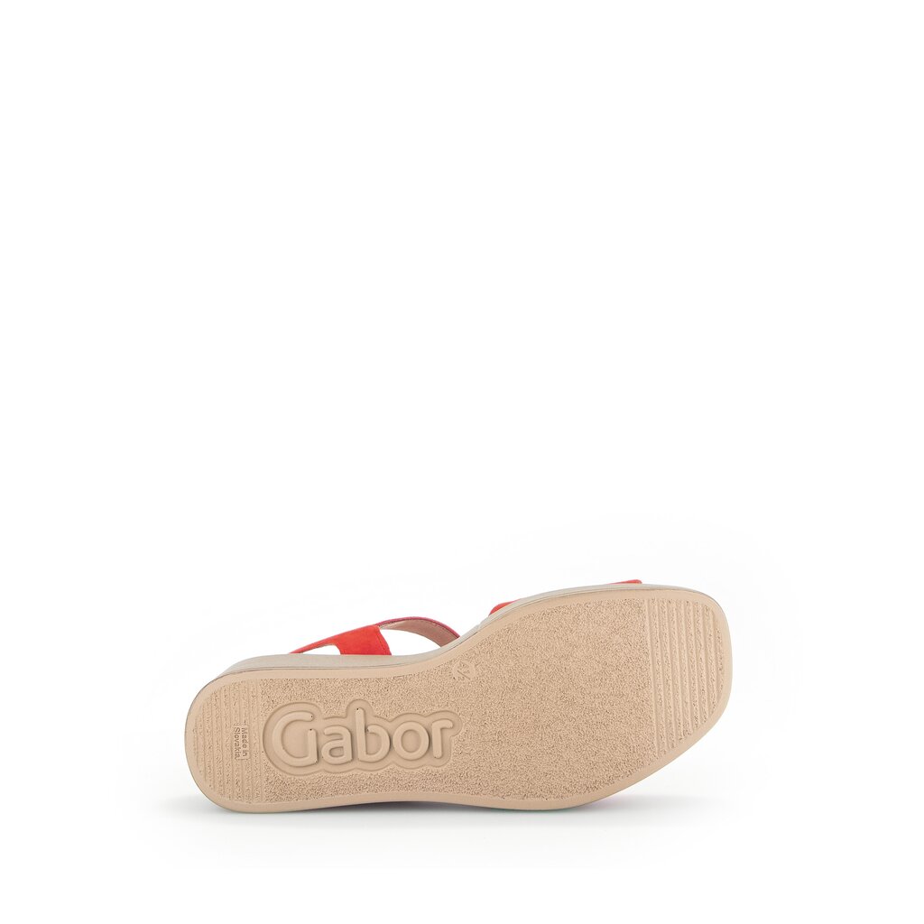 Pius Gabor Plateau Sandale Orange