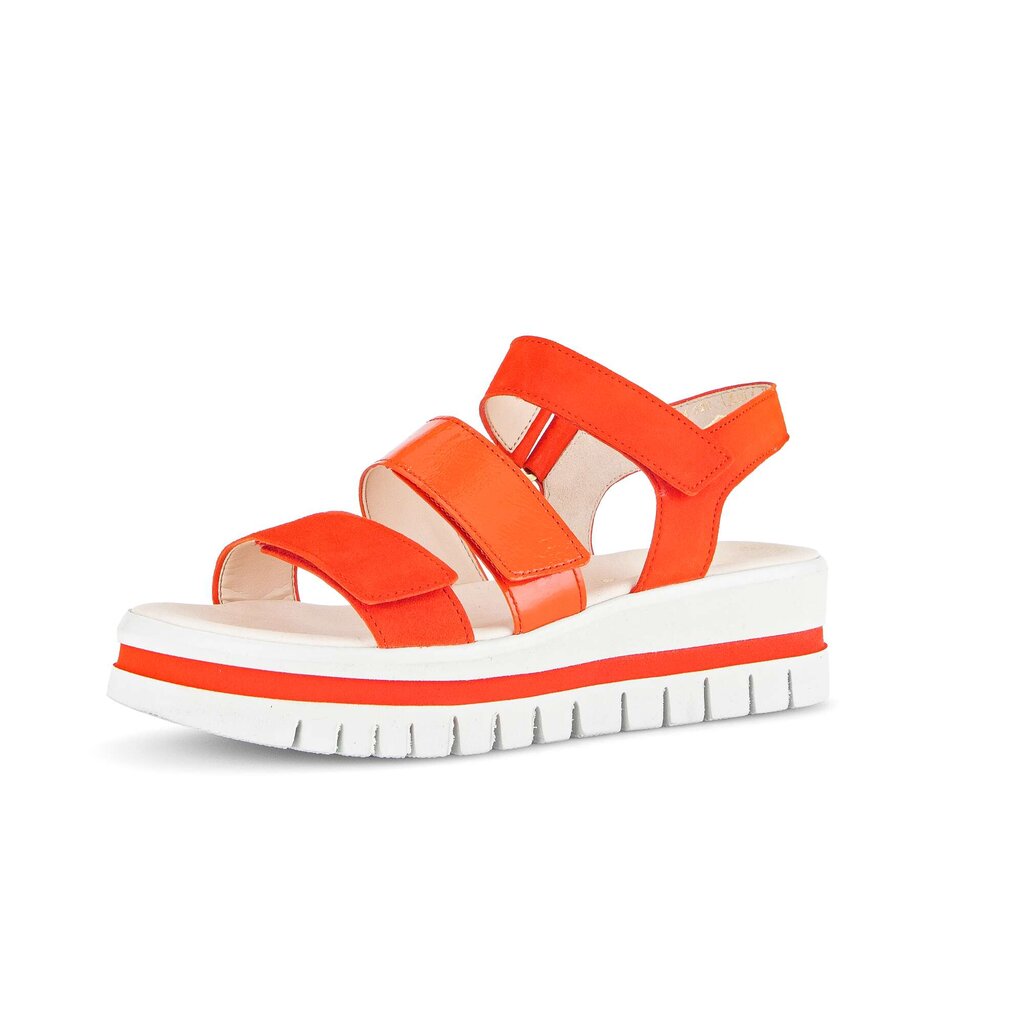 Pius Gabor Plateau Sandale Orange