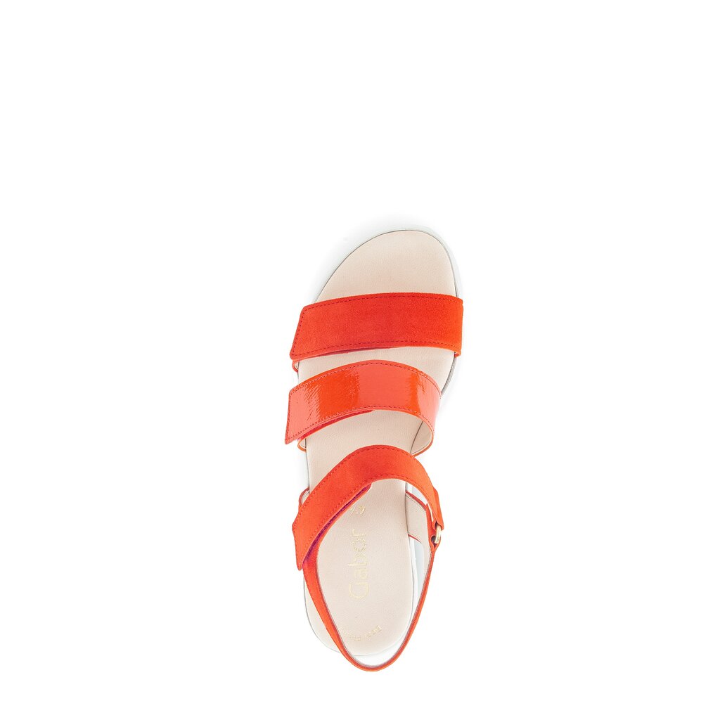 Pius Gabor Plateau Sandale Orange