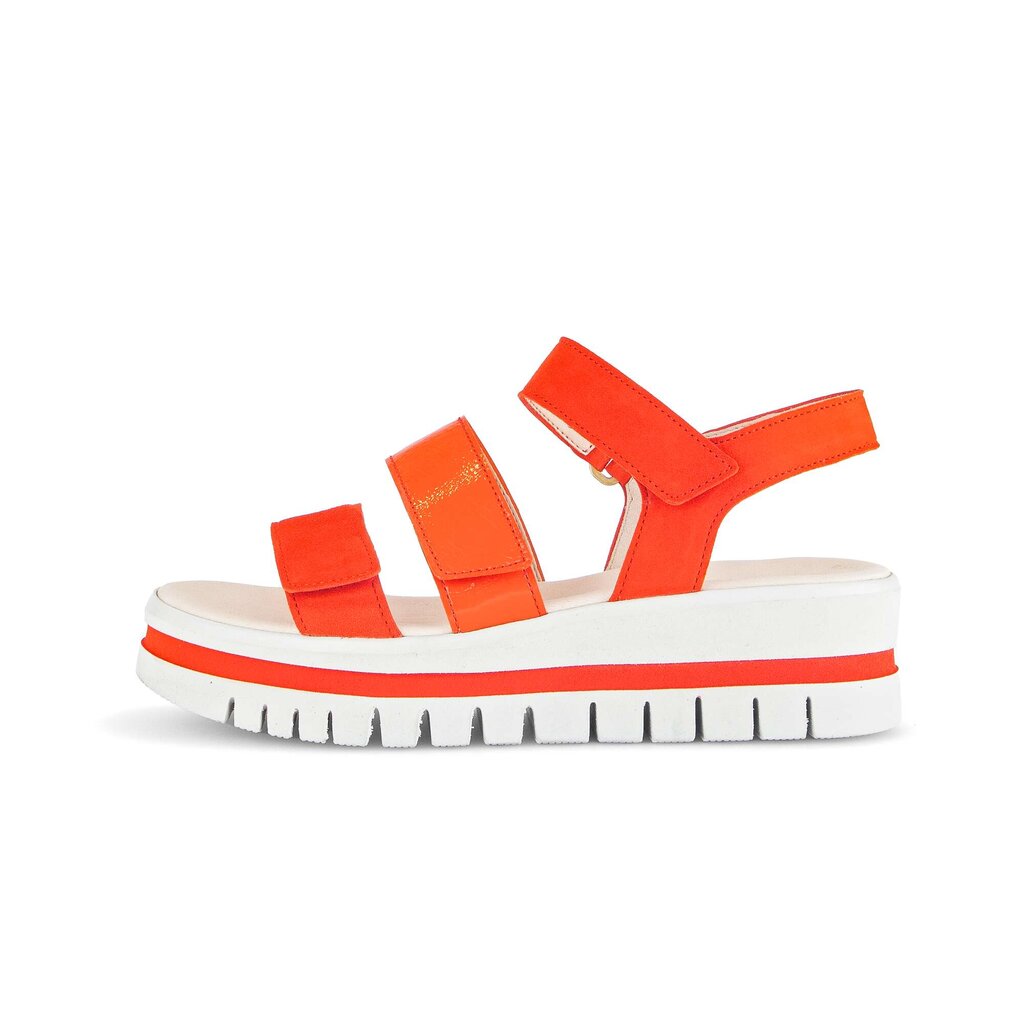 Pius Gabor Plateau Sandale orange