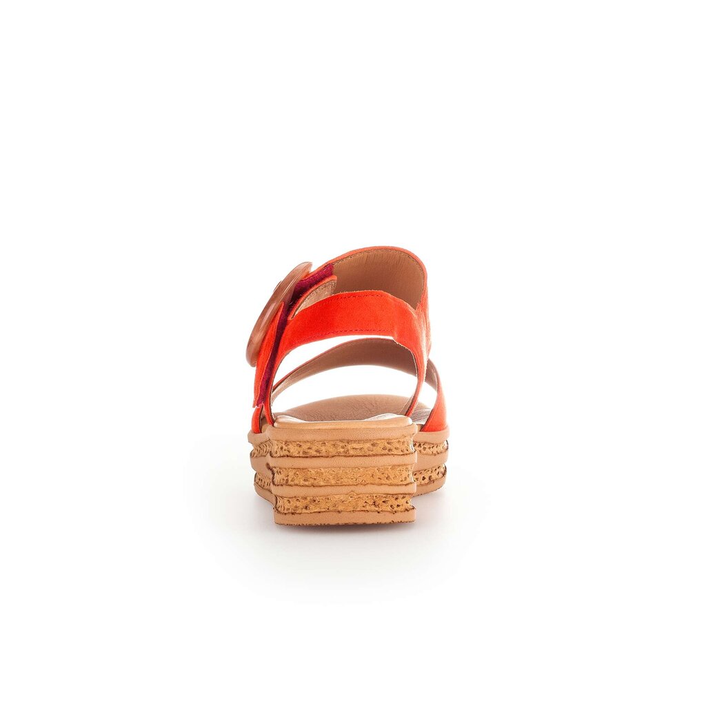 Pius Gabor Plateau Sandale Orange