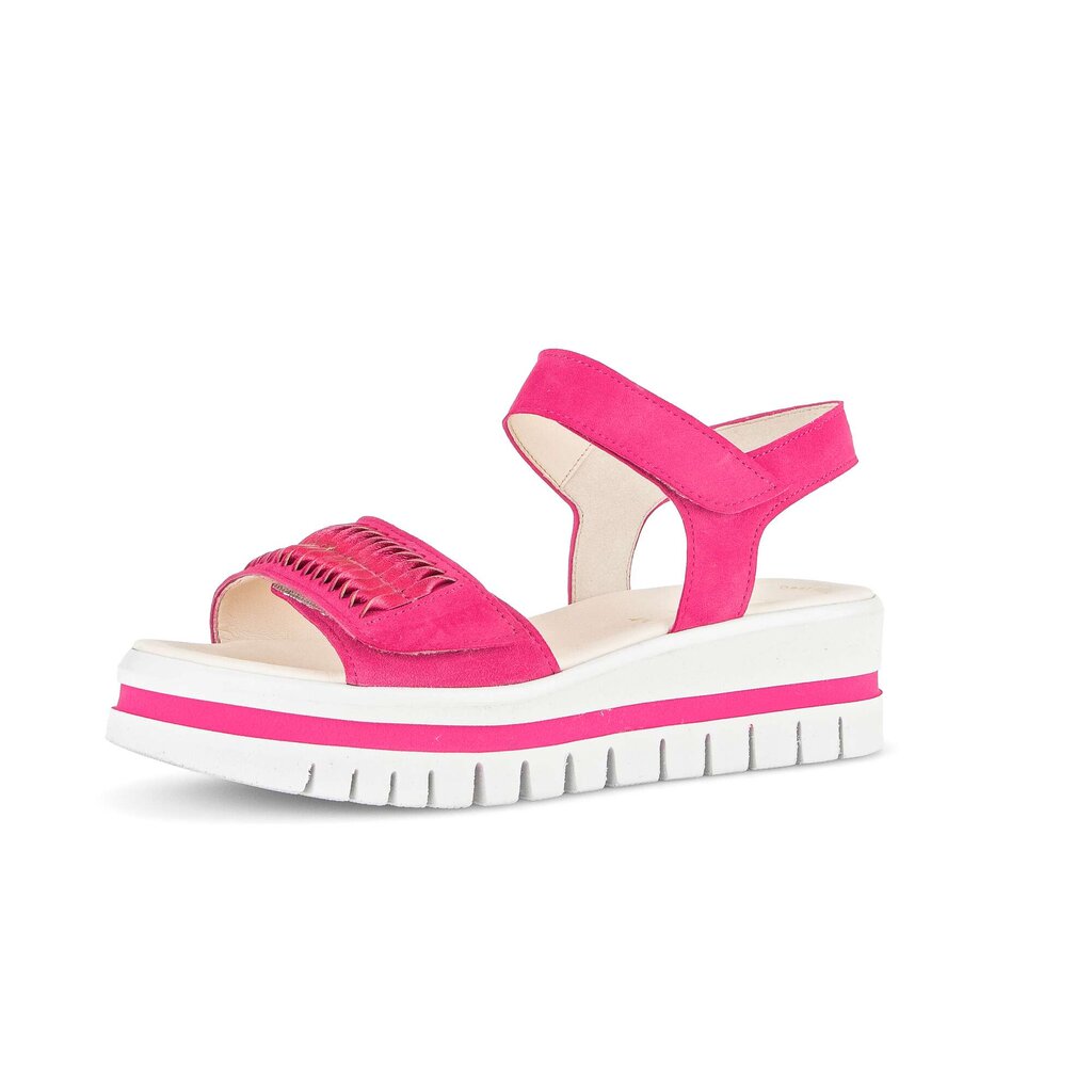 Pius Gabor Plateau Sandale Pink