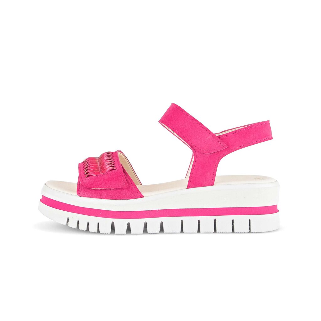 Pius Gabor Plateau Sandale pink