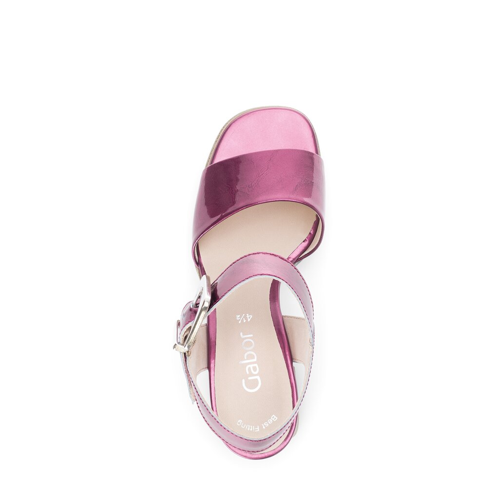 Pius Gabor Plateau Sandale Pink