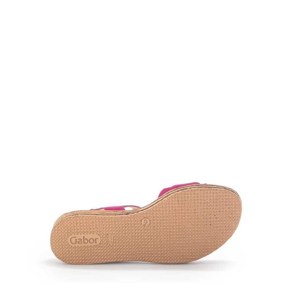 Pius Gabor Plateau Sandale Pink