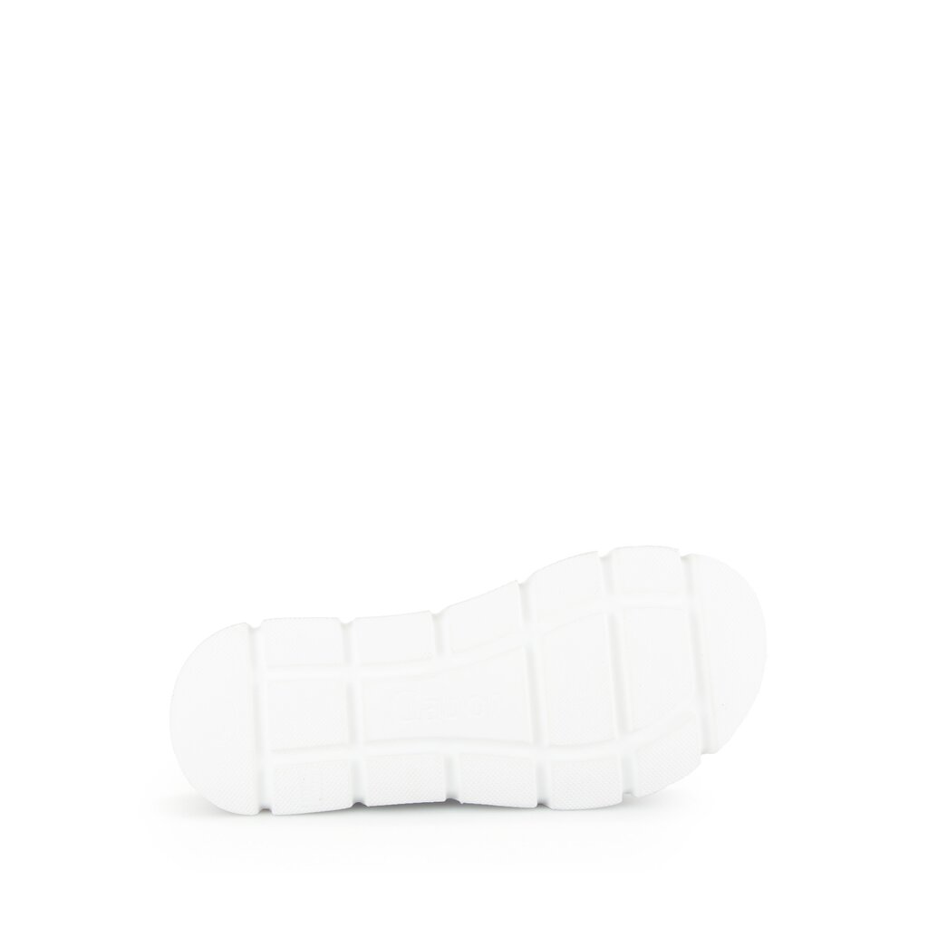 Pius Gabor Plateau Sandale Silber