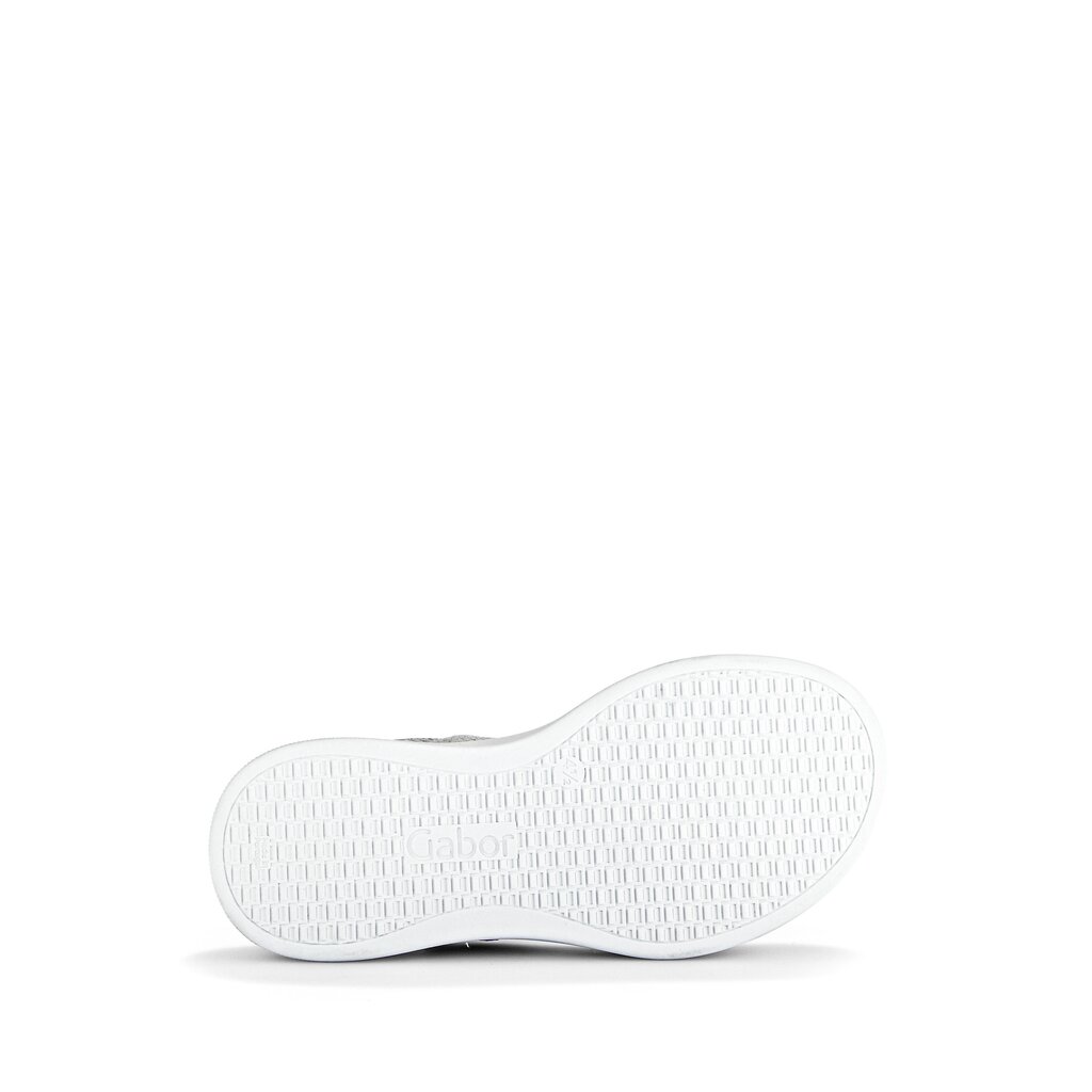 Pius Gabor Plateau Sandale Silber