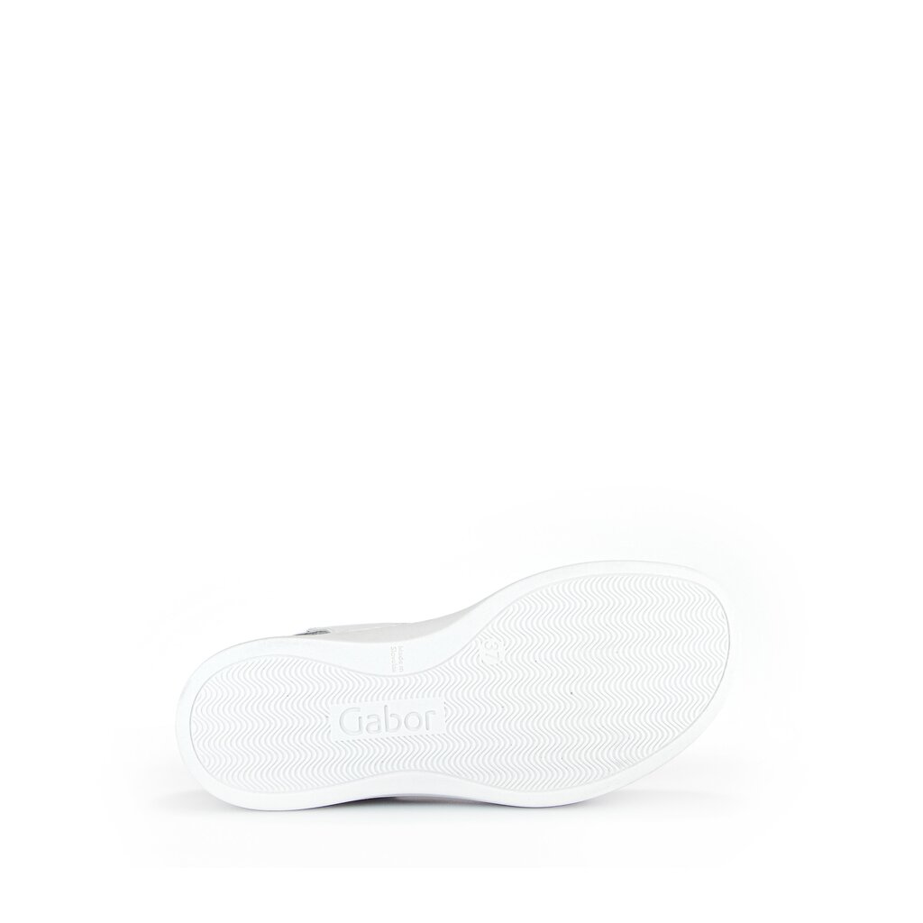 Pius Gabor Plateau Sandale Weiß