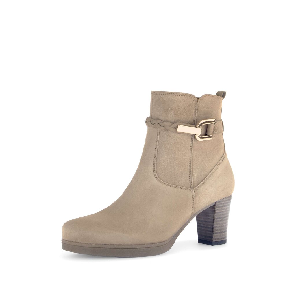 Pius Gabor Plateau Stiefelette Beige