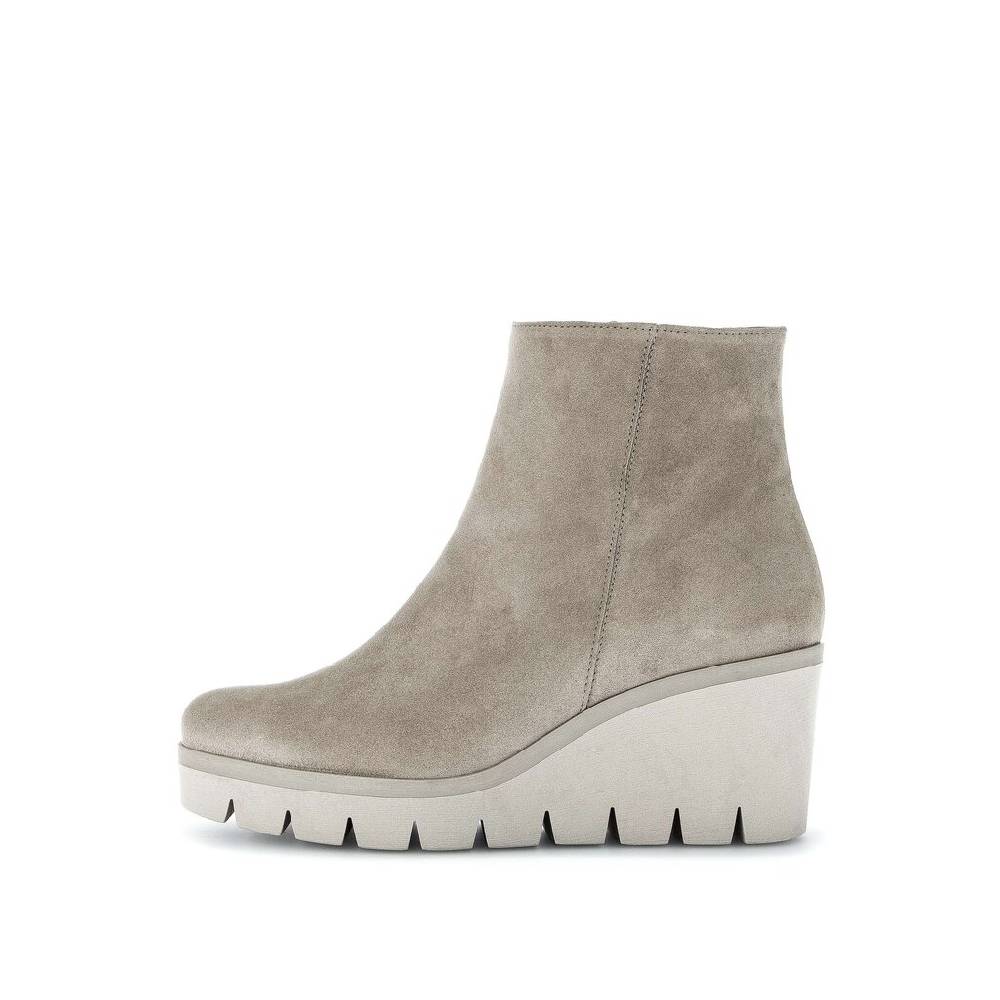 Pius Gabor Plateau Stiefelette beige