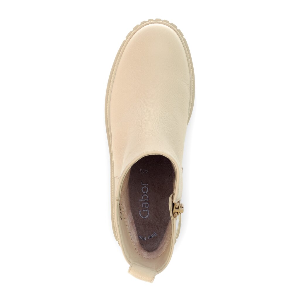 Pius Gabor Plateau Stiefelette Beige