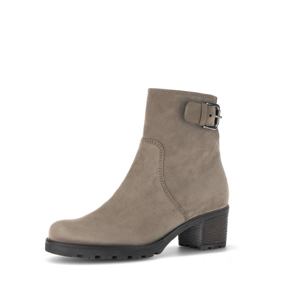 Pius Gabor Plateau Stiefelette Beige