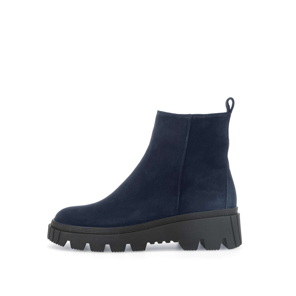 Pius Gabor Plateau Stiefelette blau