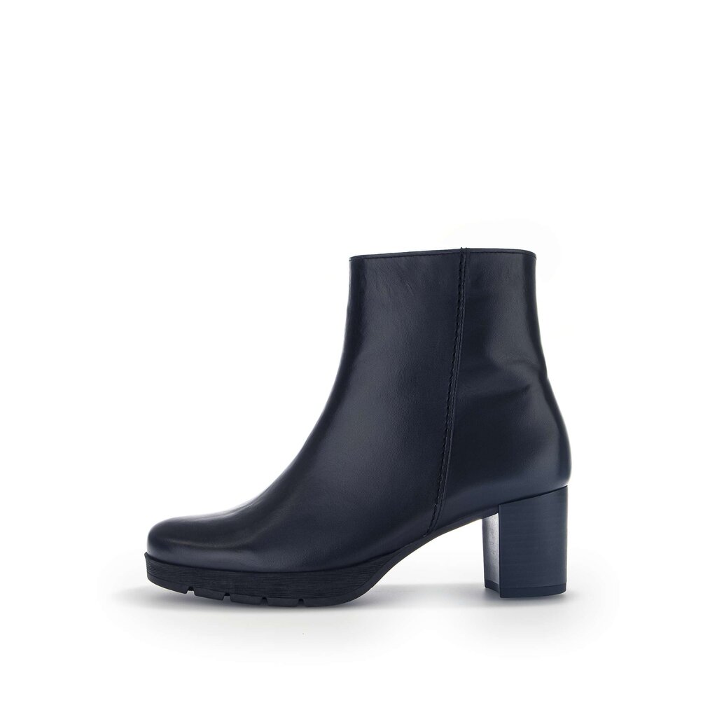 Pius Gabor Plateau Stiefelette blau