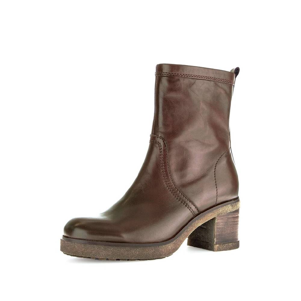 Pius Gabor Plateau Stiefelette Braun