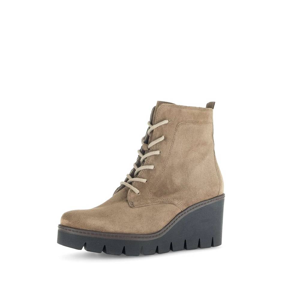 Pius Gabor Plateau Stiefelette Braun