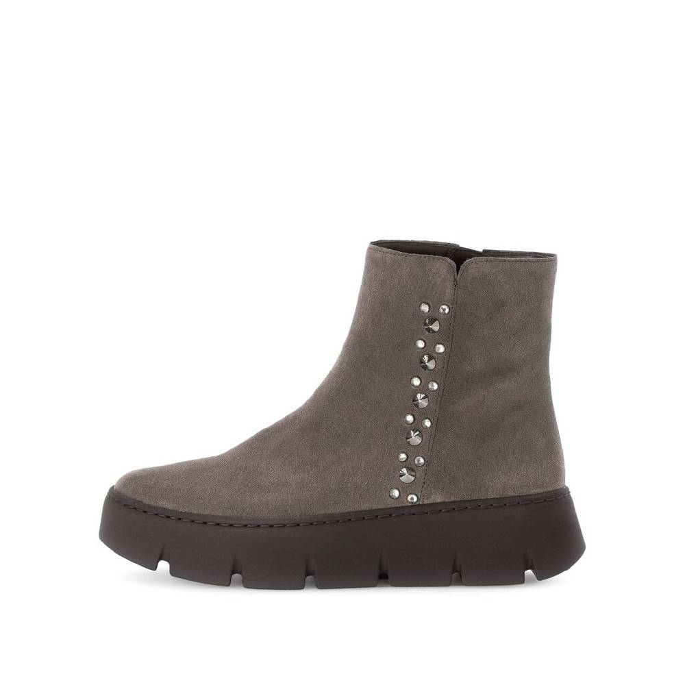 Pius Gabor Plateau Stiefelette braun