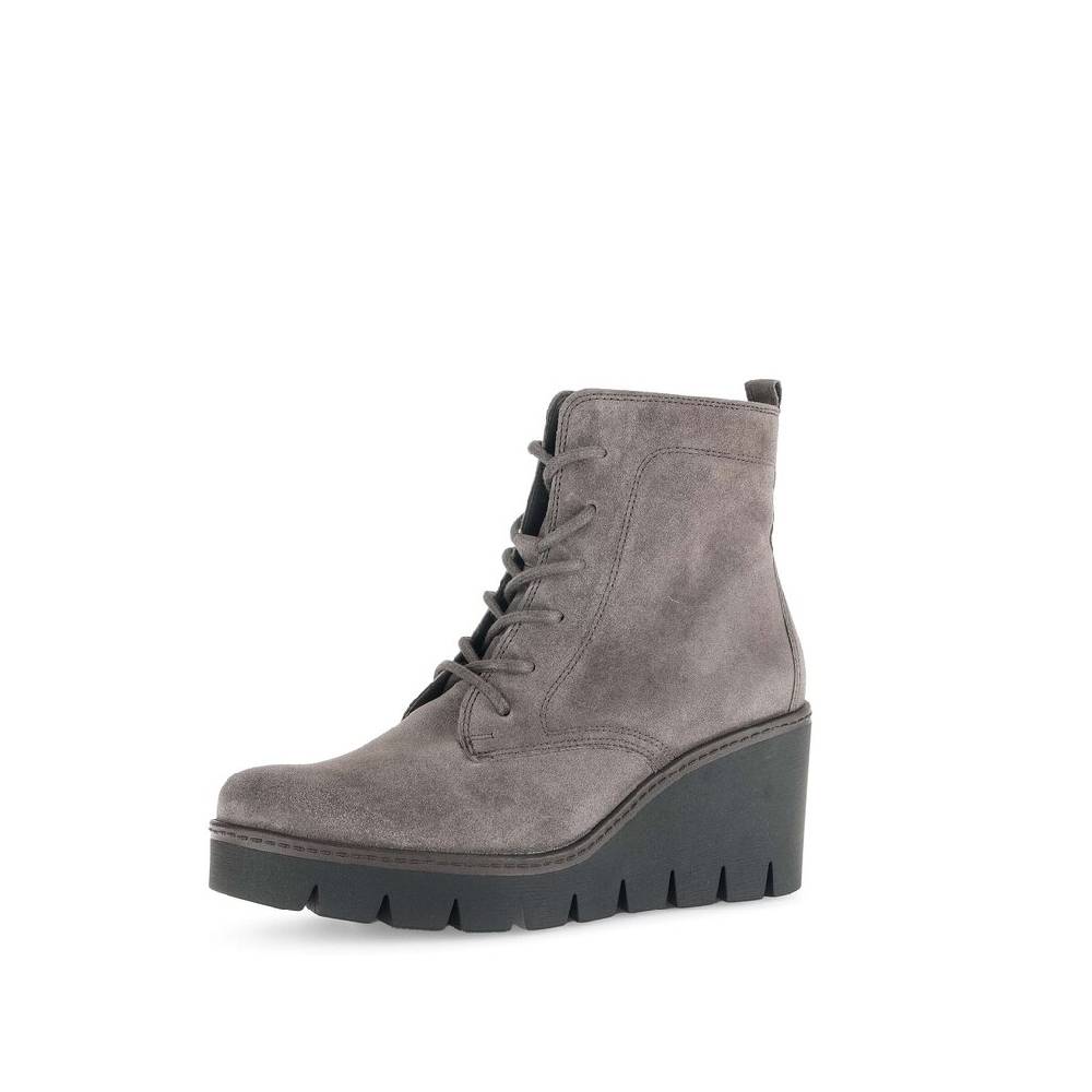 Pius Gabor Plateau Stiefelette Braun