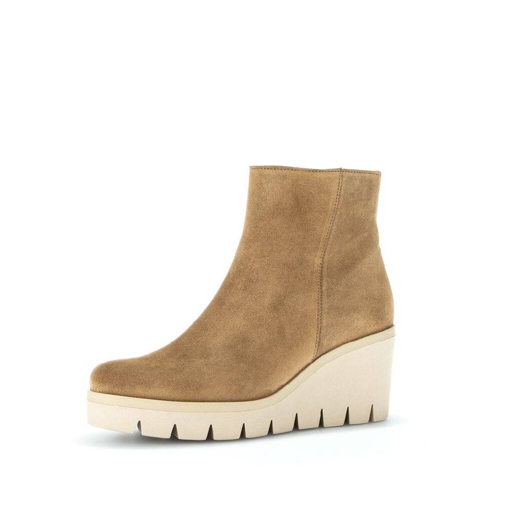 Pius Gabor Plateau Stiefelette Braun