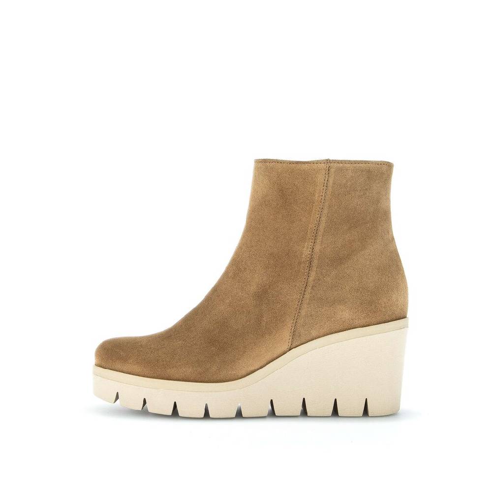 Pius Gabor Plateau Stiefelette braun